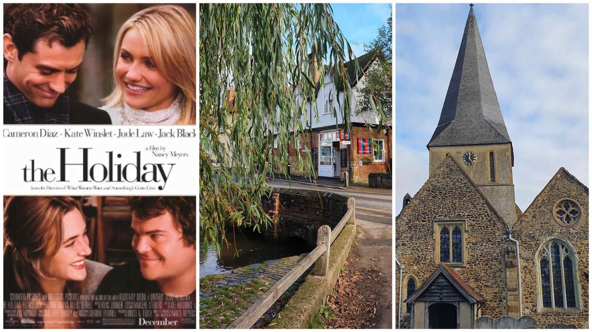 Visiting the village of Shere in Surrey