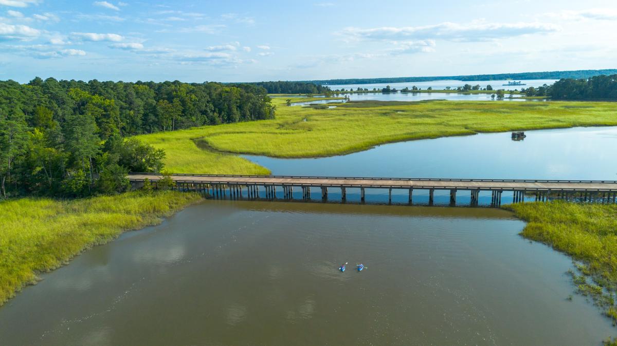 Kayaking the James River