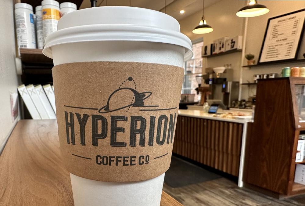 Inside Hyperion coffee company downtown ann arbor