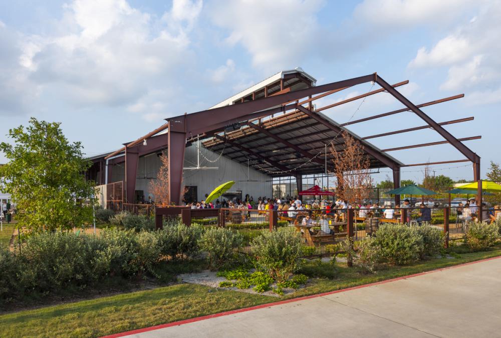 Saint Arnold Beer Garden Front