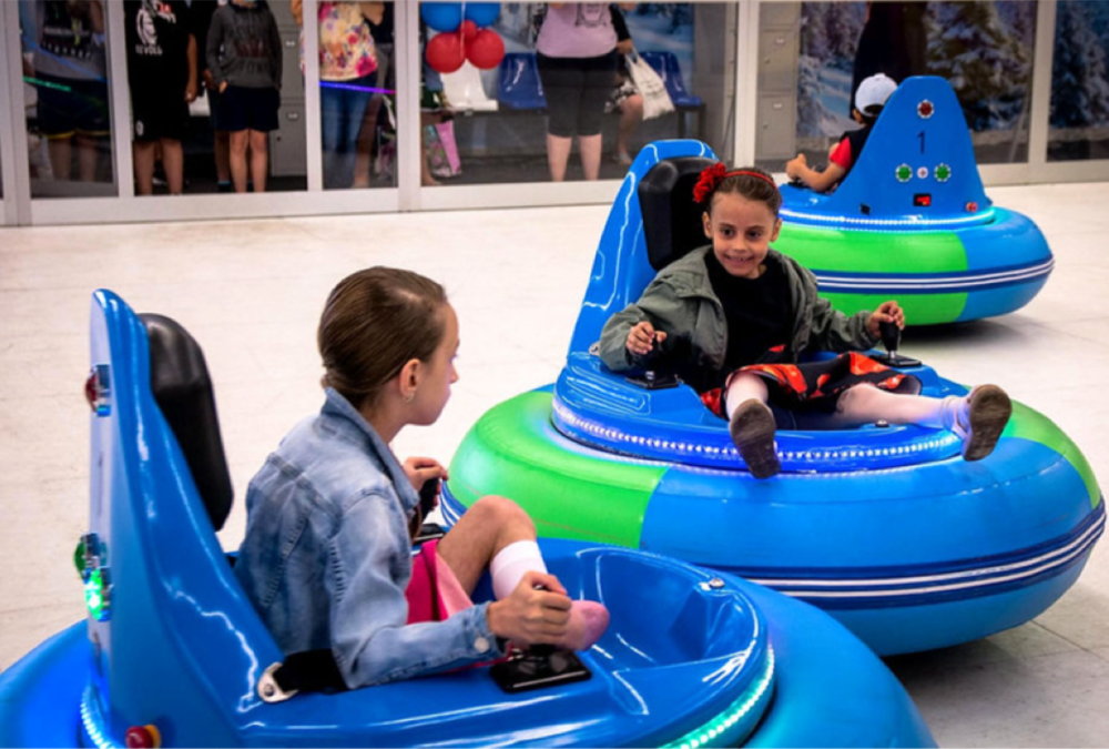 Bumper Cars on Ice - Discovery Green