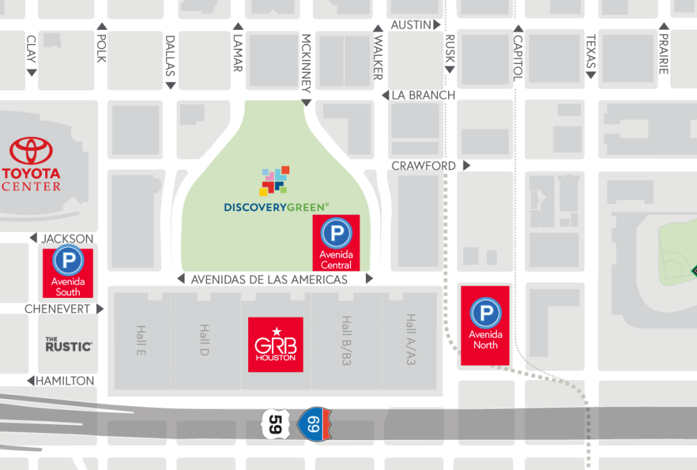 Parking at Avenida Houston