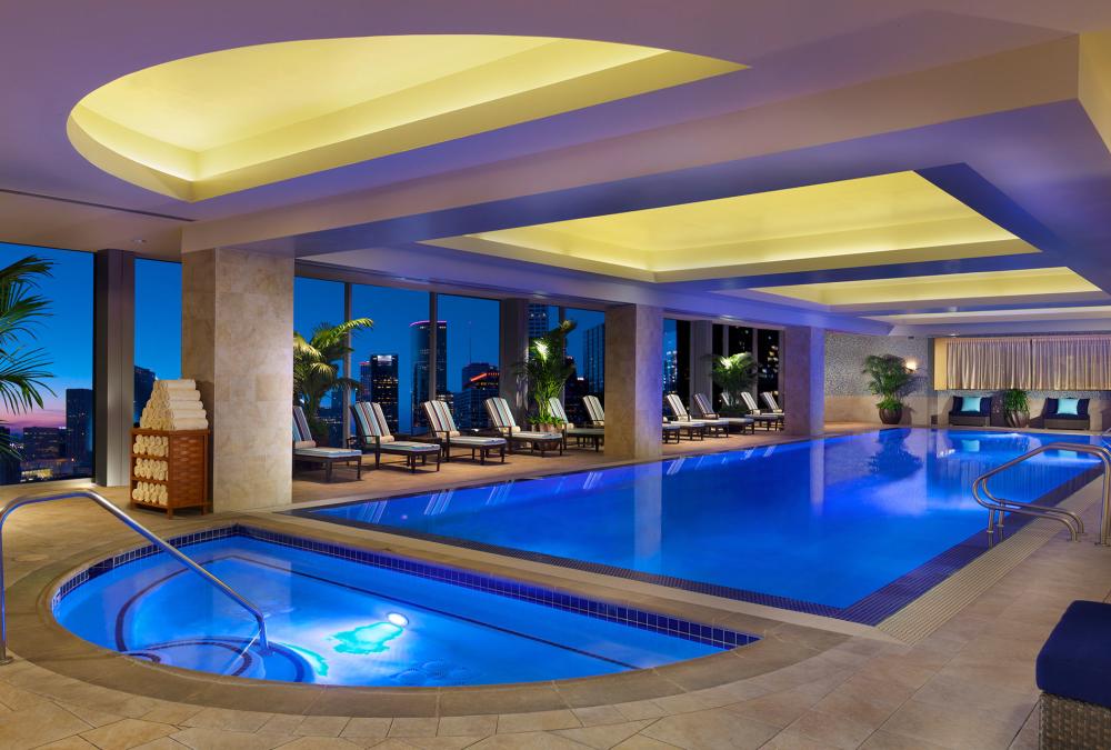 The Hilton Americas Rooftop Pool