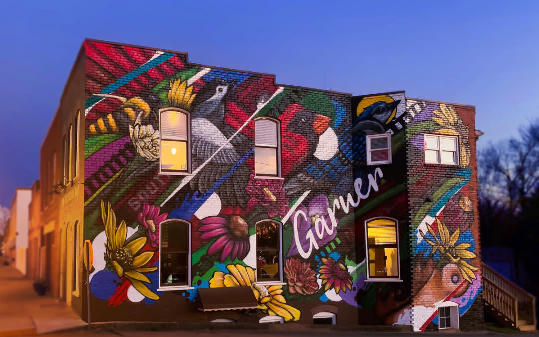 Downtown Garner Mural