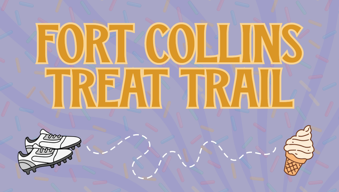 Picture with text: Fort Collins Treat Trail