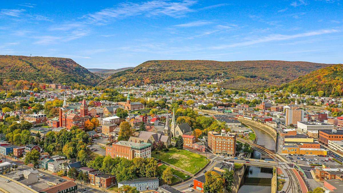 Cumberland-City-Aerial-Fall-Cumberland-MD