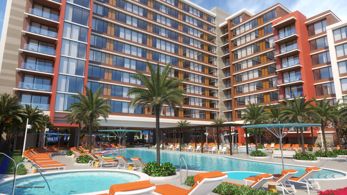 Disneyland Villas Hotels - Pool View