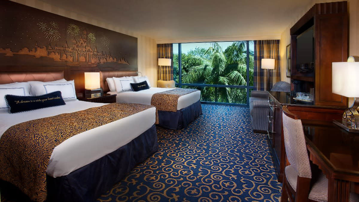 Disneyland Hotel at the Anaheim Resort Luxurious Rooms