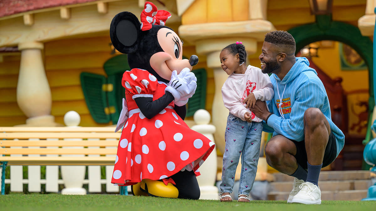 Minnie Mouse at Disneyland Resort Anaheim