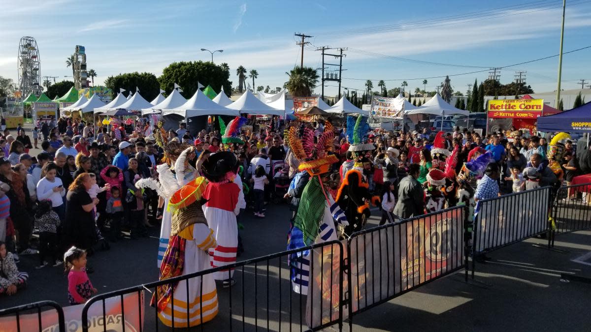 Fiestas Patrias Carnival at the Anaheim Marketplace