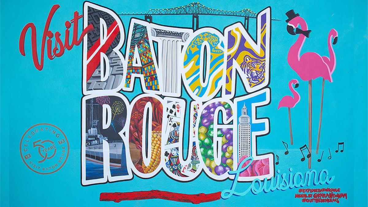 Visit Baton Rouge Mural