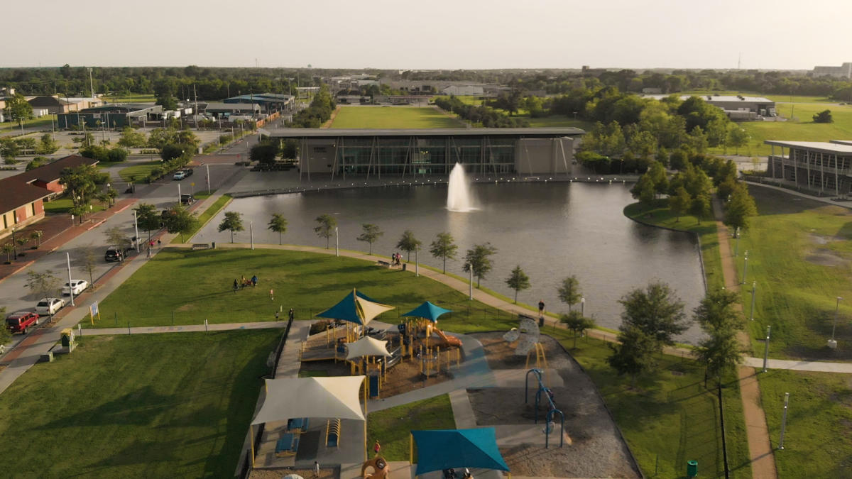 The Event Centre Aerial Overview