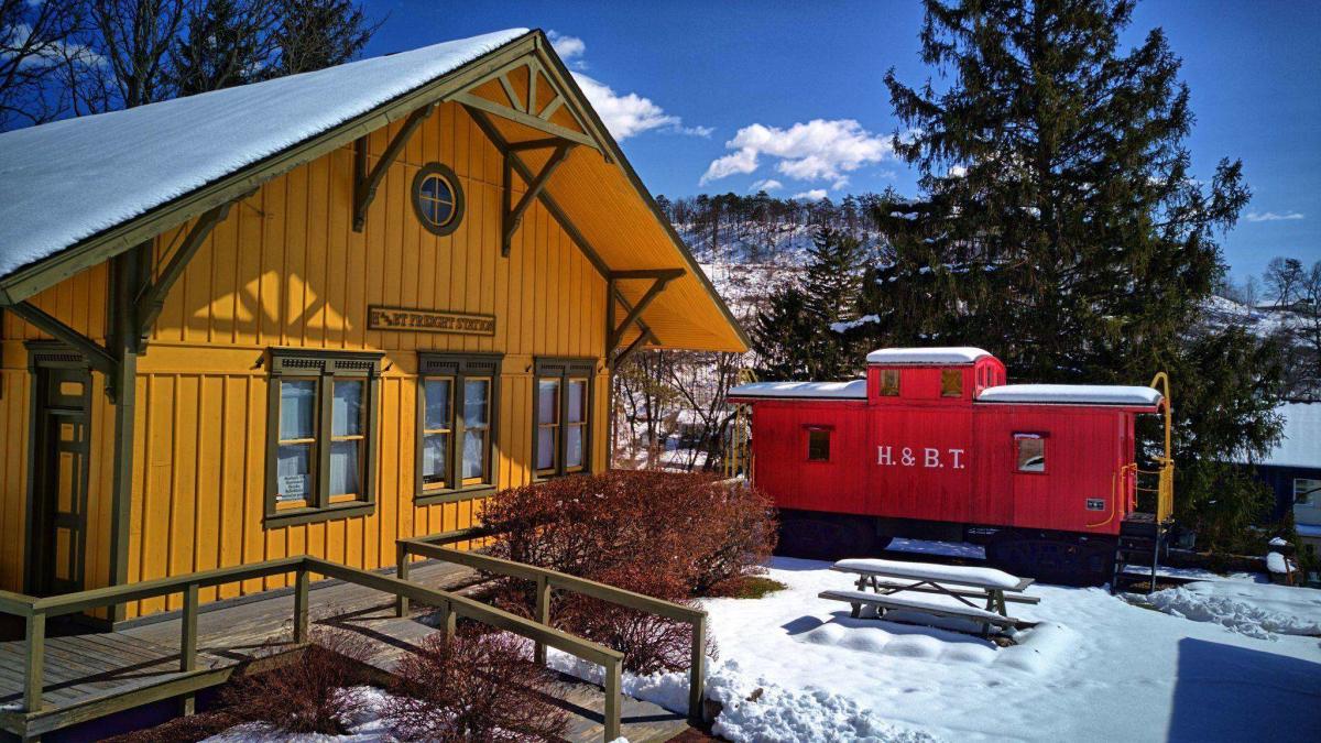 H. & B. T. Freight Station