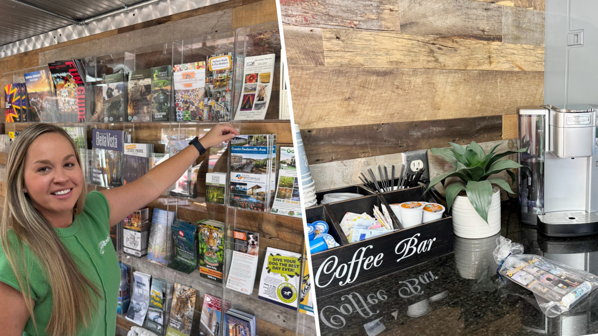 Inside Big Blue Truck