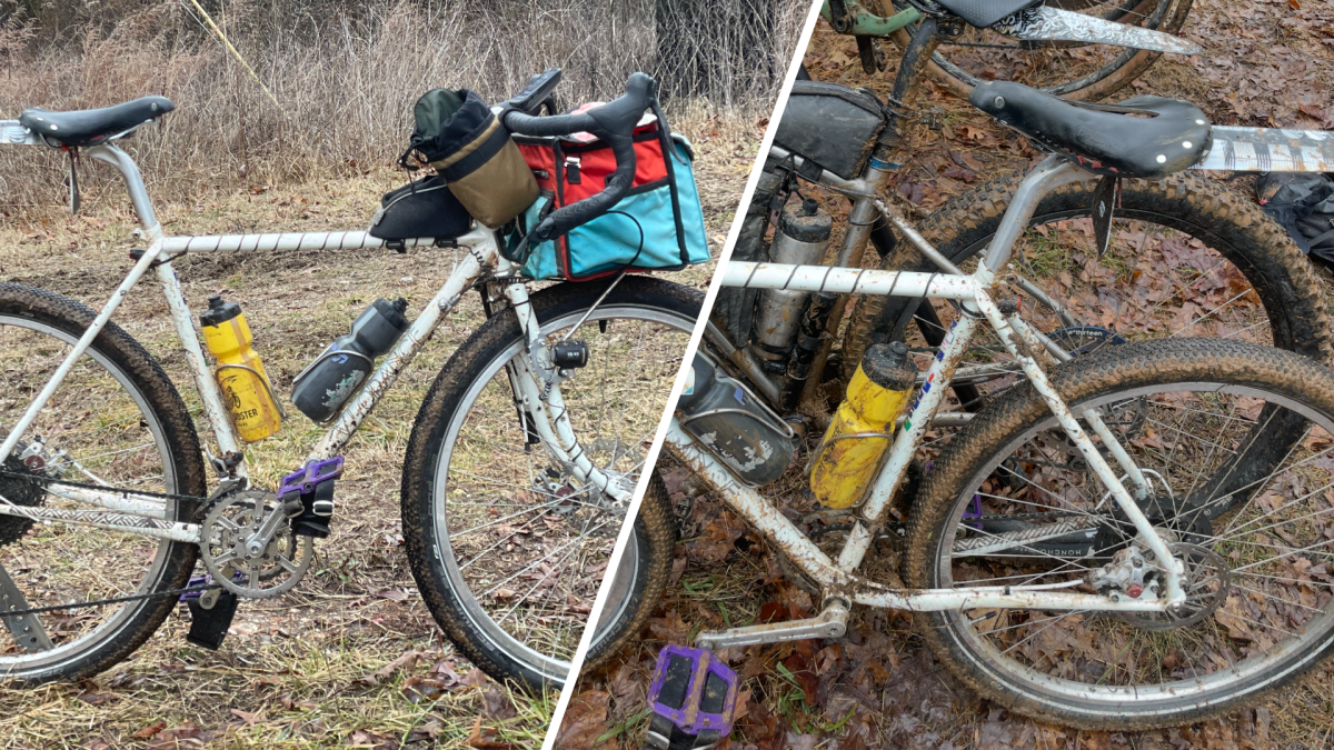 Muddy bicycles at the rule of 3.99
