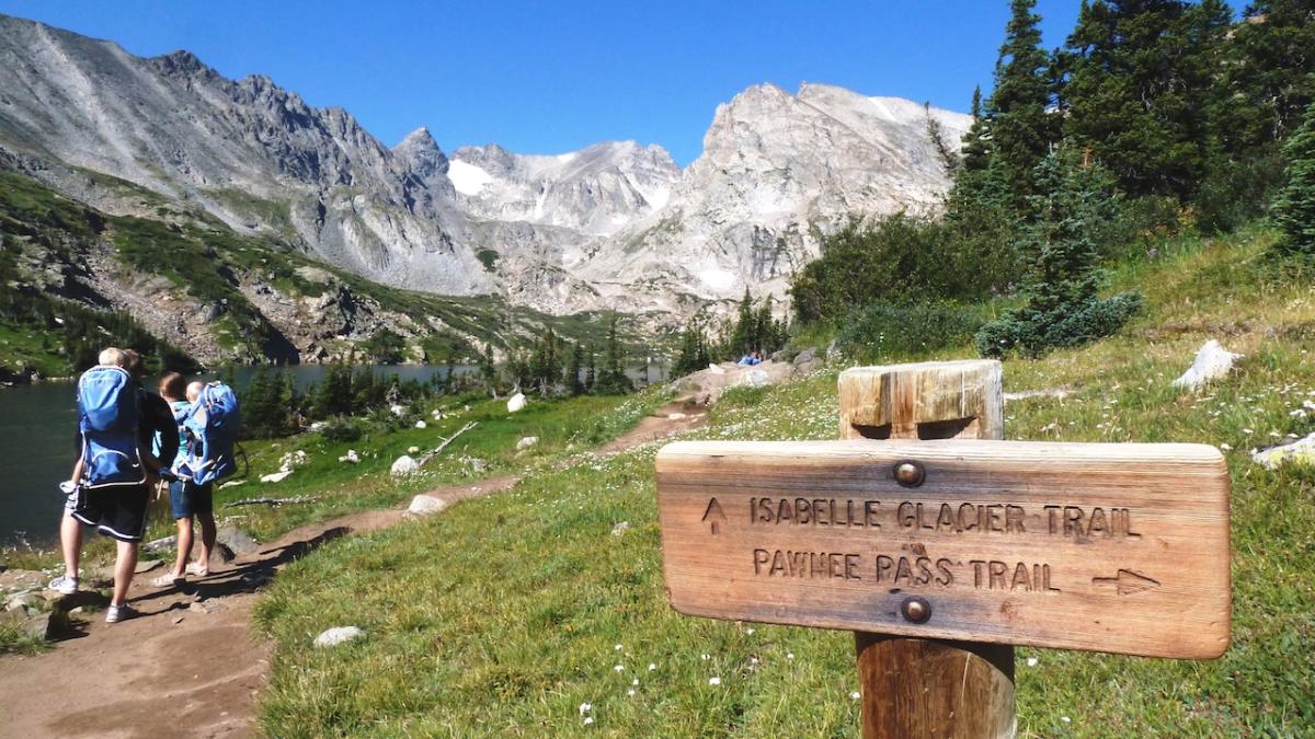 Isabelle Glacier Trail