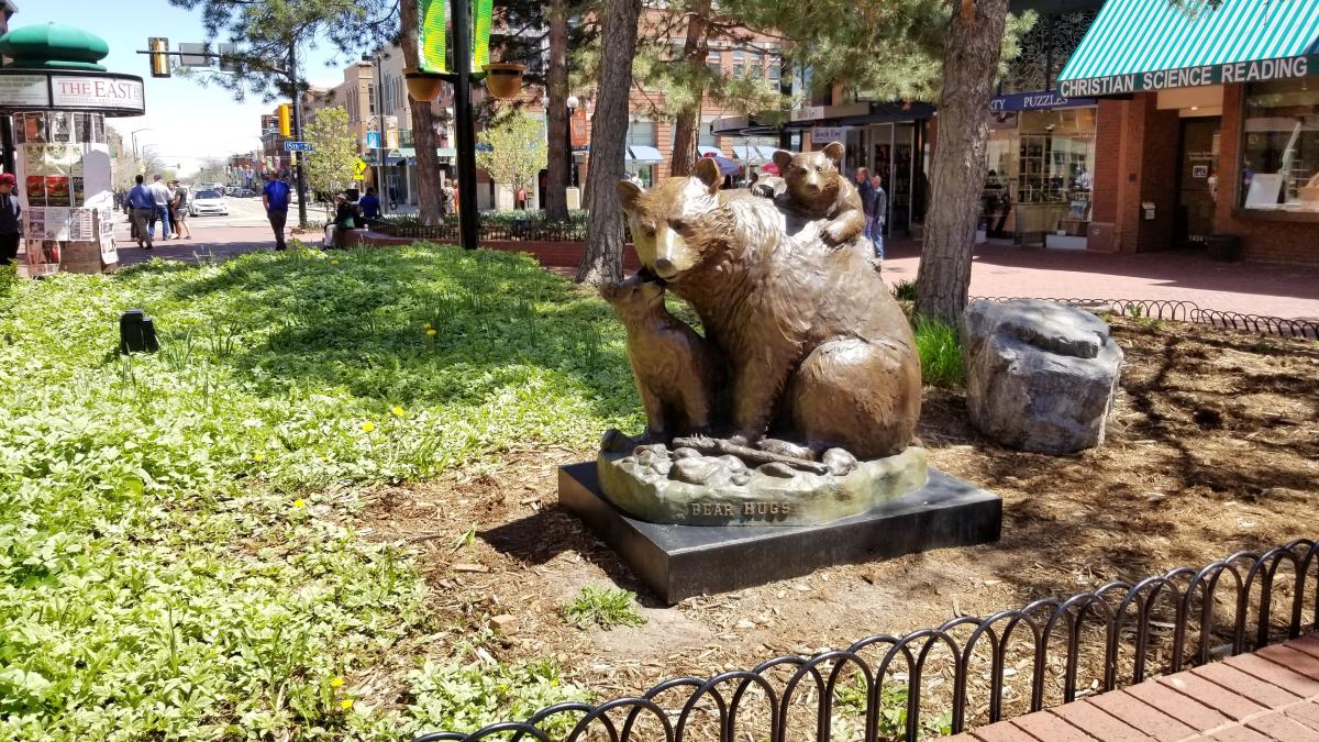Bear Sculpture Pearl Street