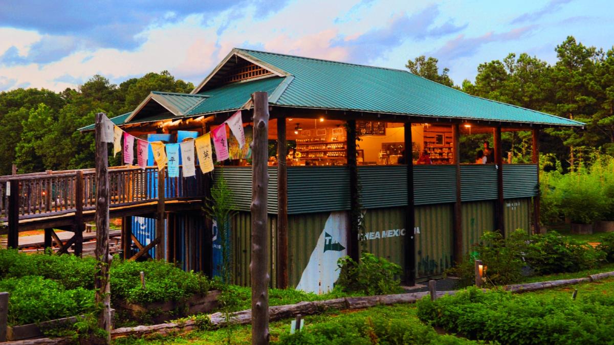 Honeysuckle Tea House - outside view