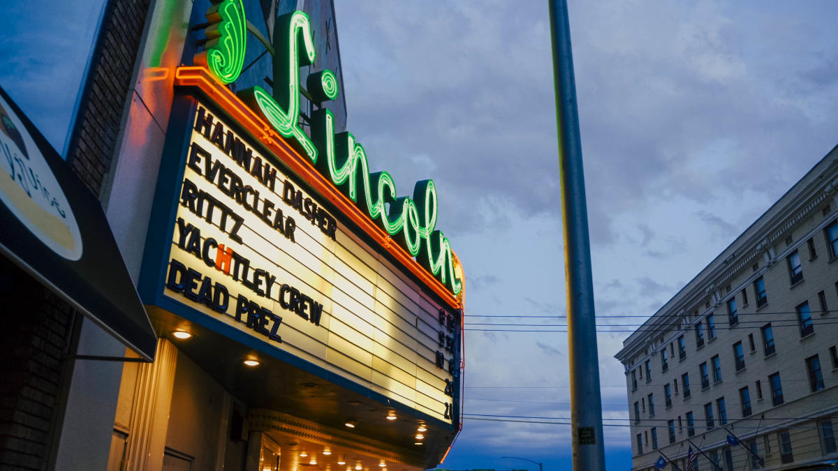 The Lincoln Theater Marquee