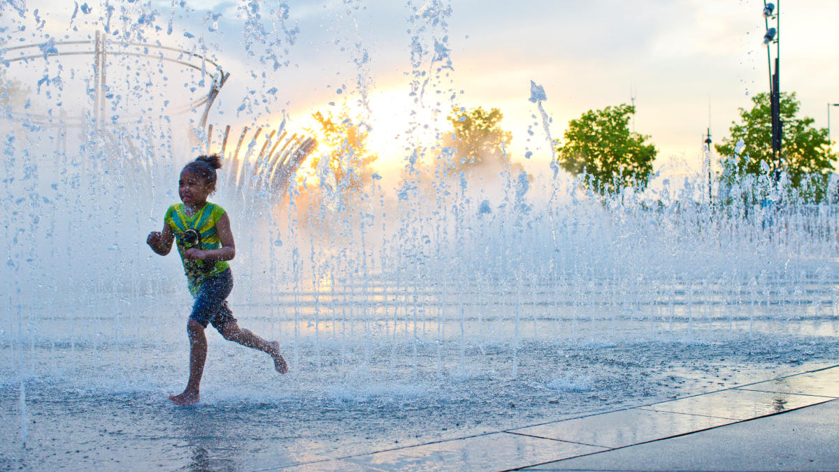 Scioto Mile Fountains