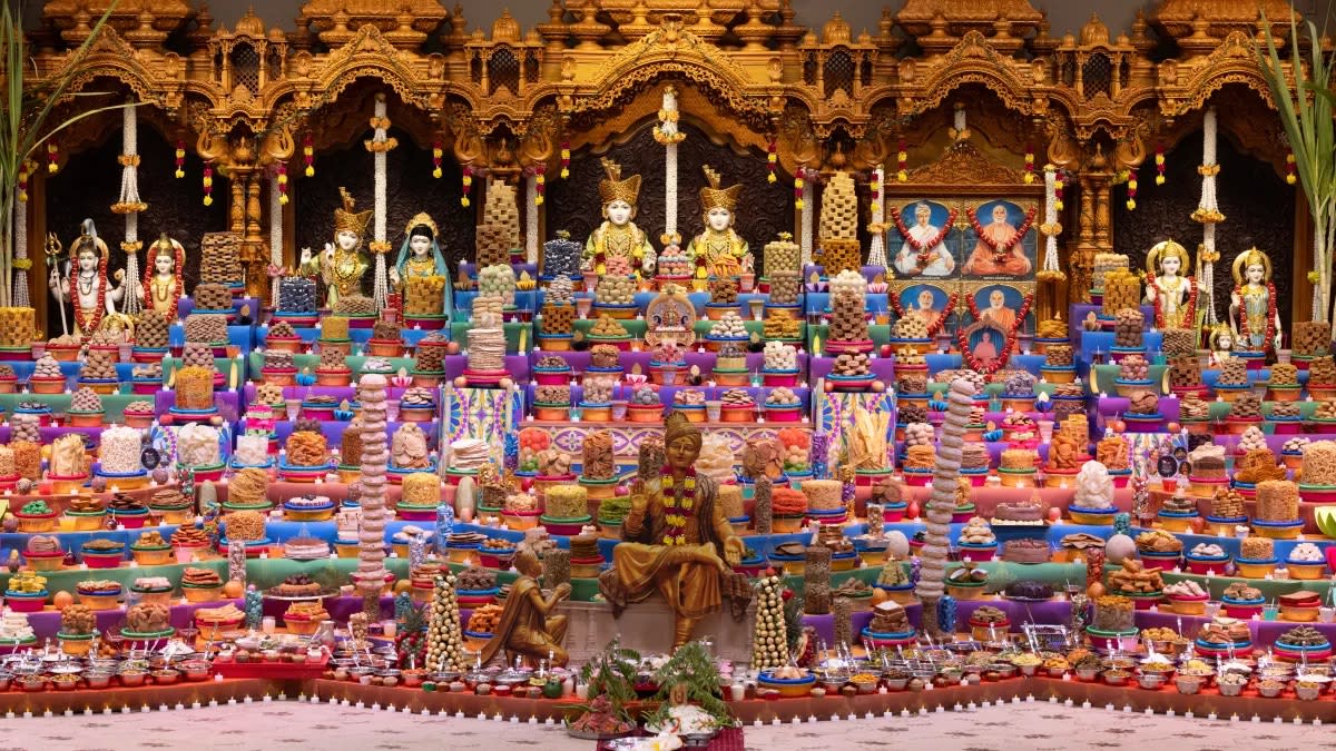 BAPS Shri Swaminarayan Mandir Irving Diwali