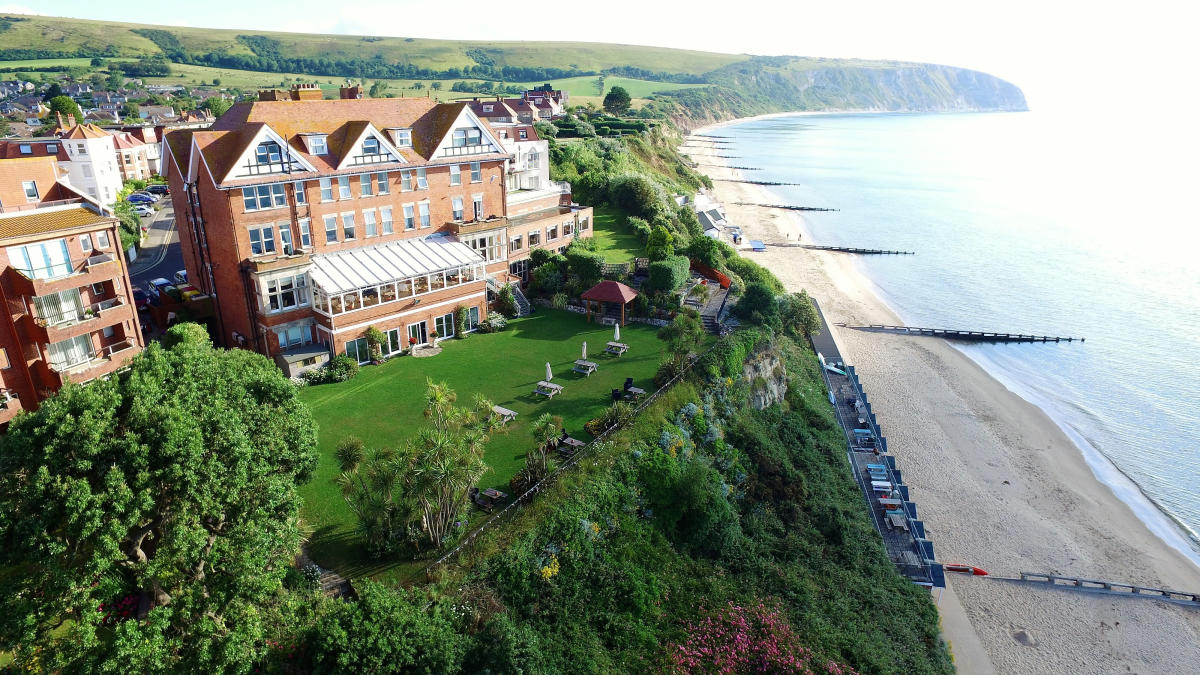 Grand Hotel Swanage with sea views
