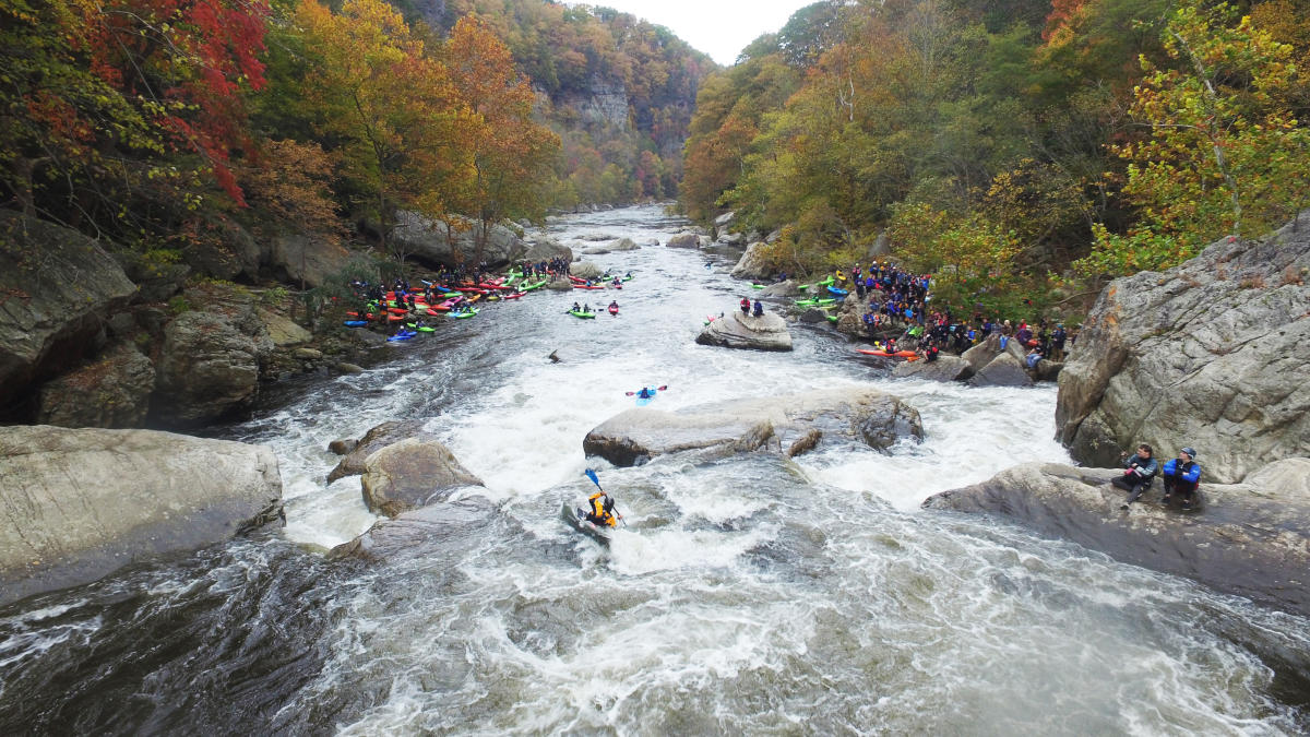 Kayaking the Breaks