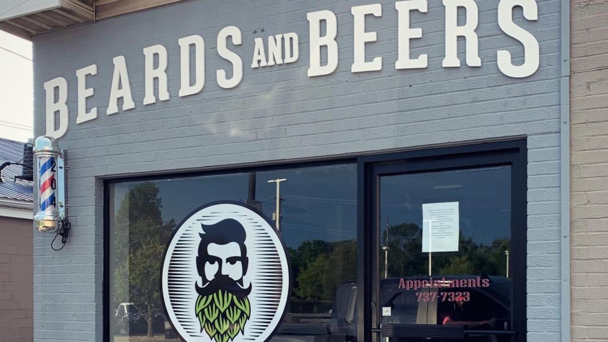 the front of beards and beers building