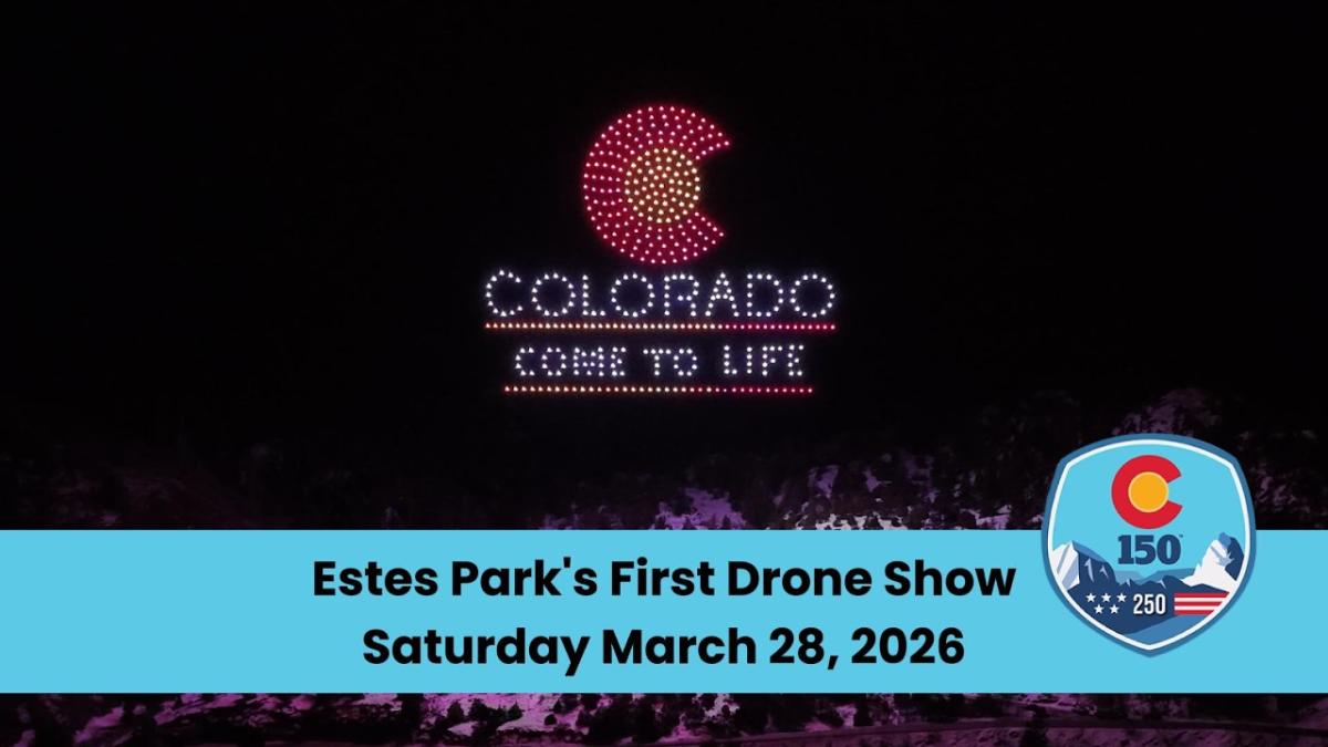 Video Thumbnail - youtube - Estes Park’s First Ever Drone Show | Frozen Dead Guy Days 2026 | Colorado 150–250 Celebration