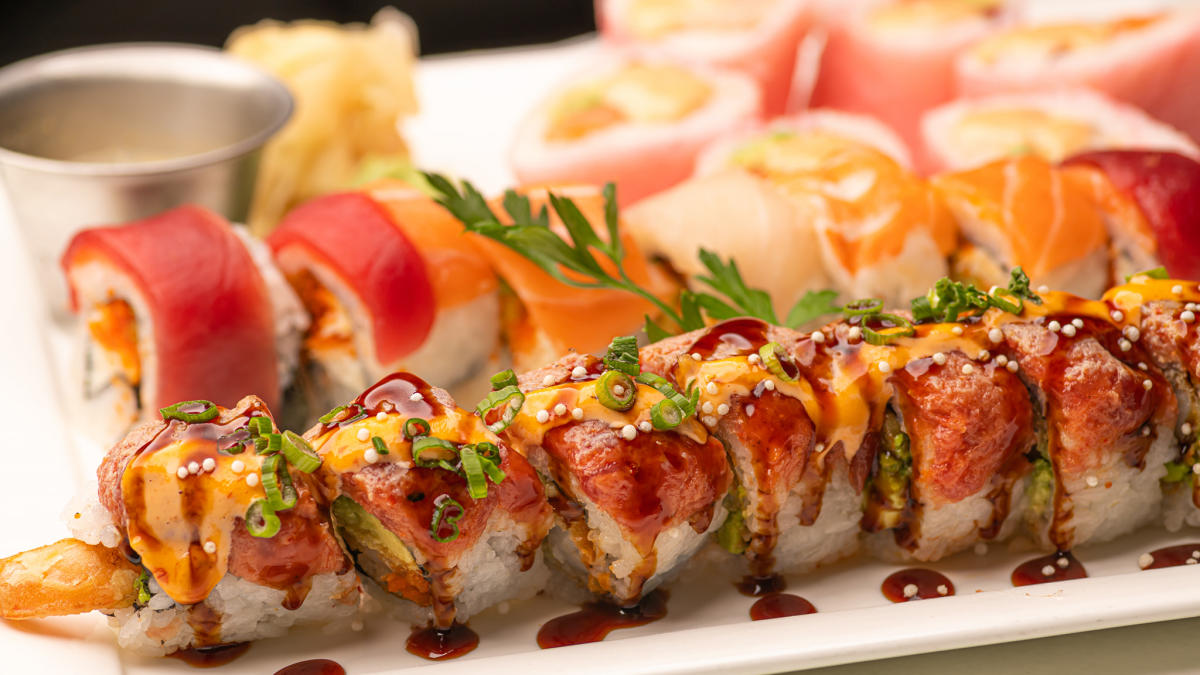 Sushi platter