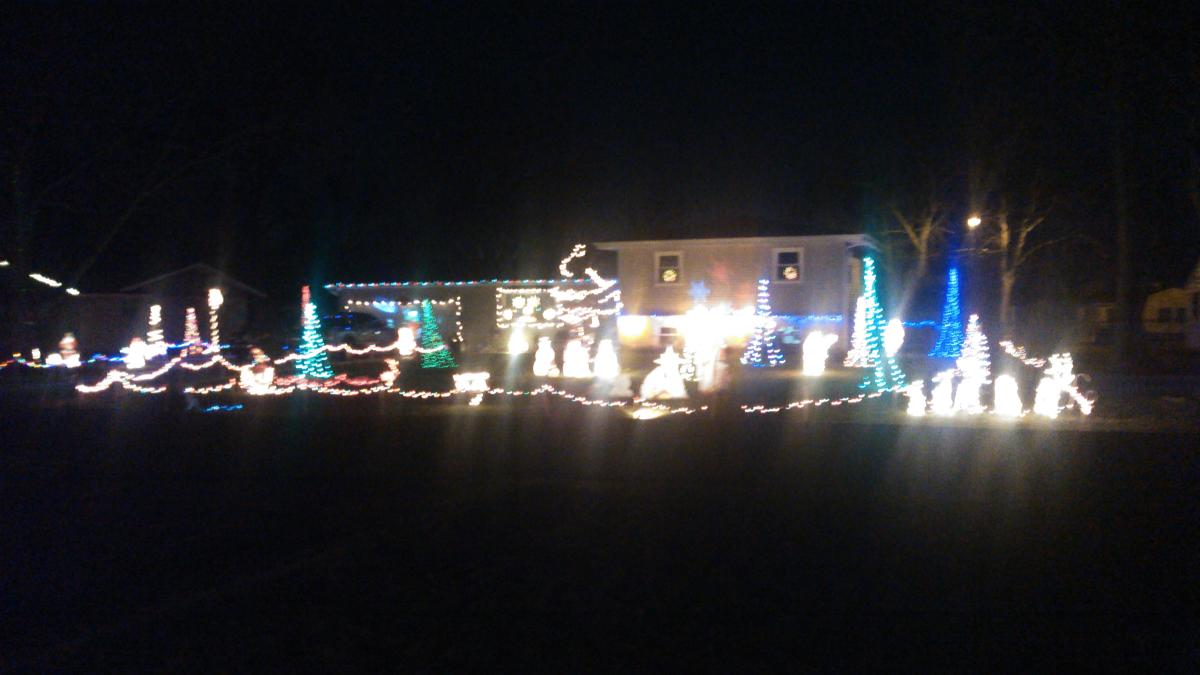 Woodway House Light Display od Jeffa Kumfera