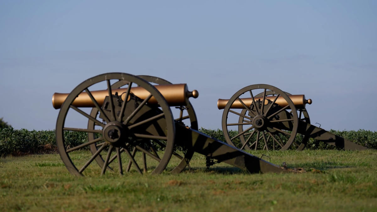Cannons at Monocacy National Battlefield