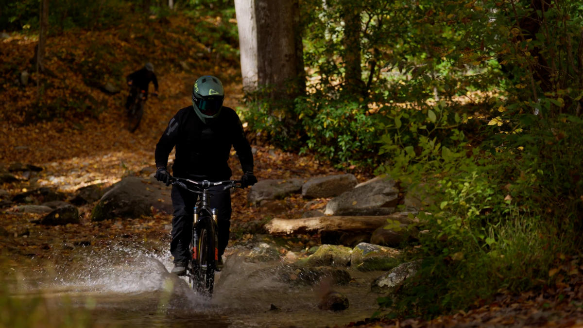 Mountain biking on Catoctin Mountain
