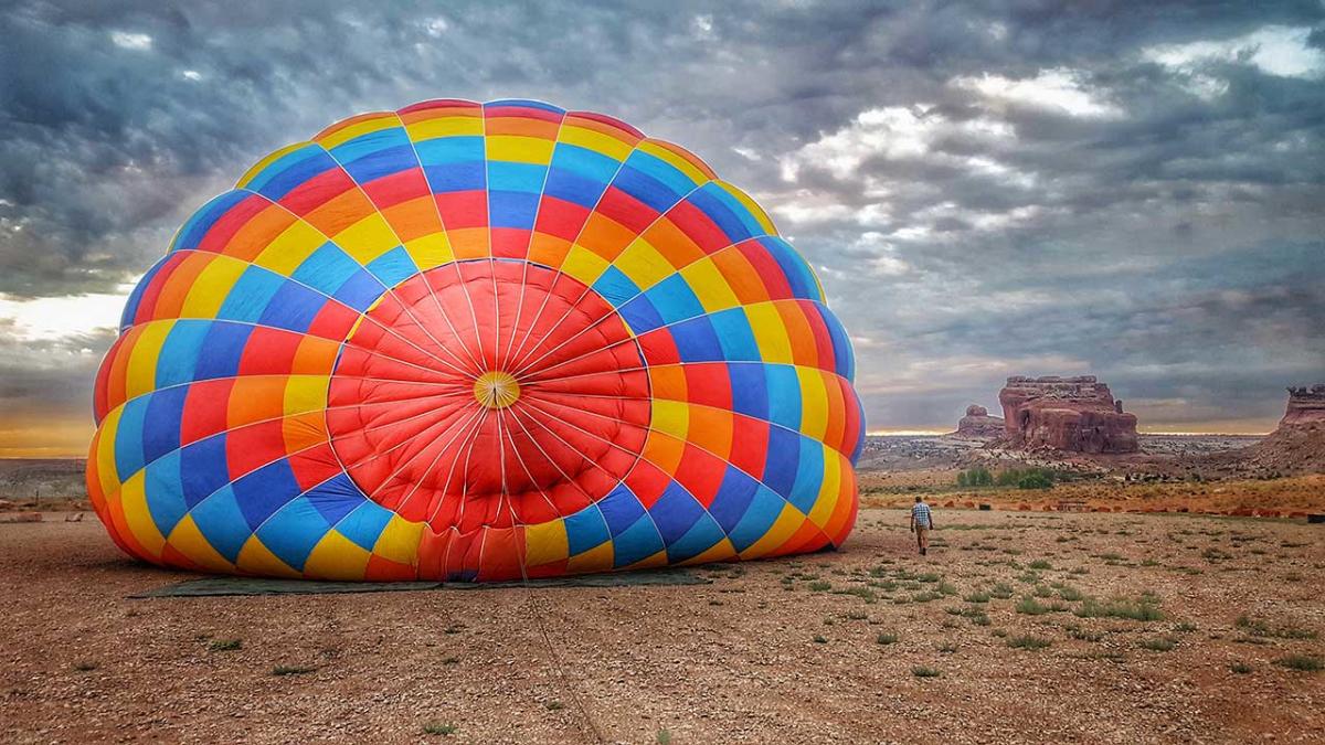 Canyonlands ballooning 1