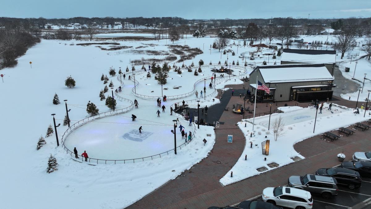 Holland Ice Park Day Aerial