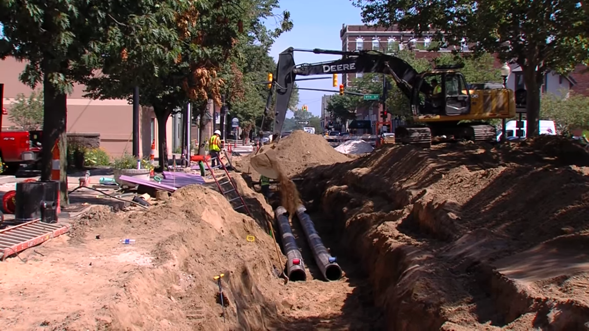 Snowmelt digging