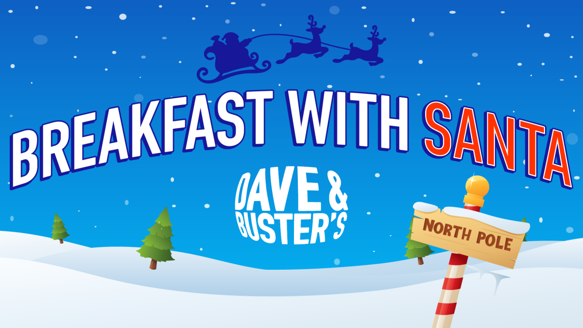 Breakfast with Santa at Dave & Buster's Huntsville