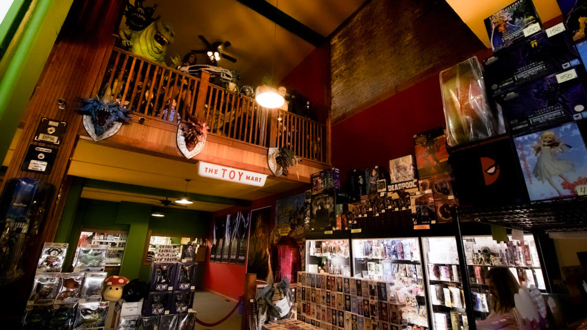 Kokomo Toys and Collectibles toy store on Geek Street in Howard County.