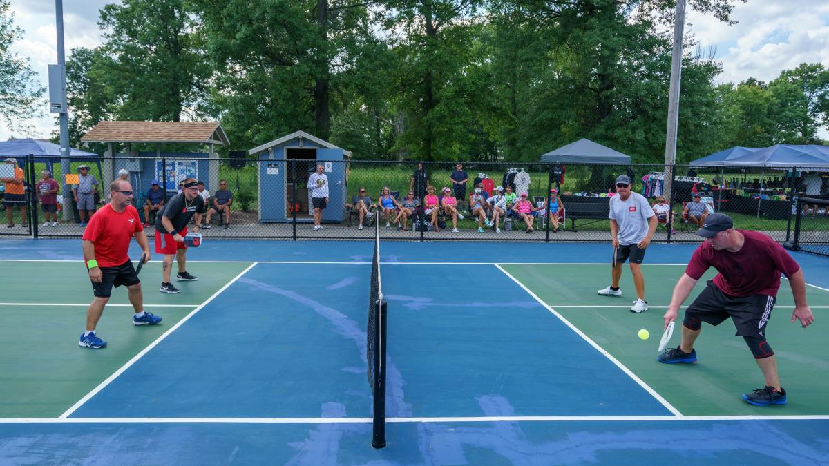 Lafayette pickleball players