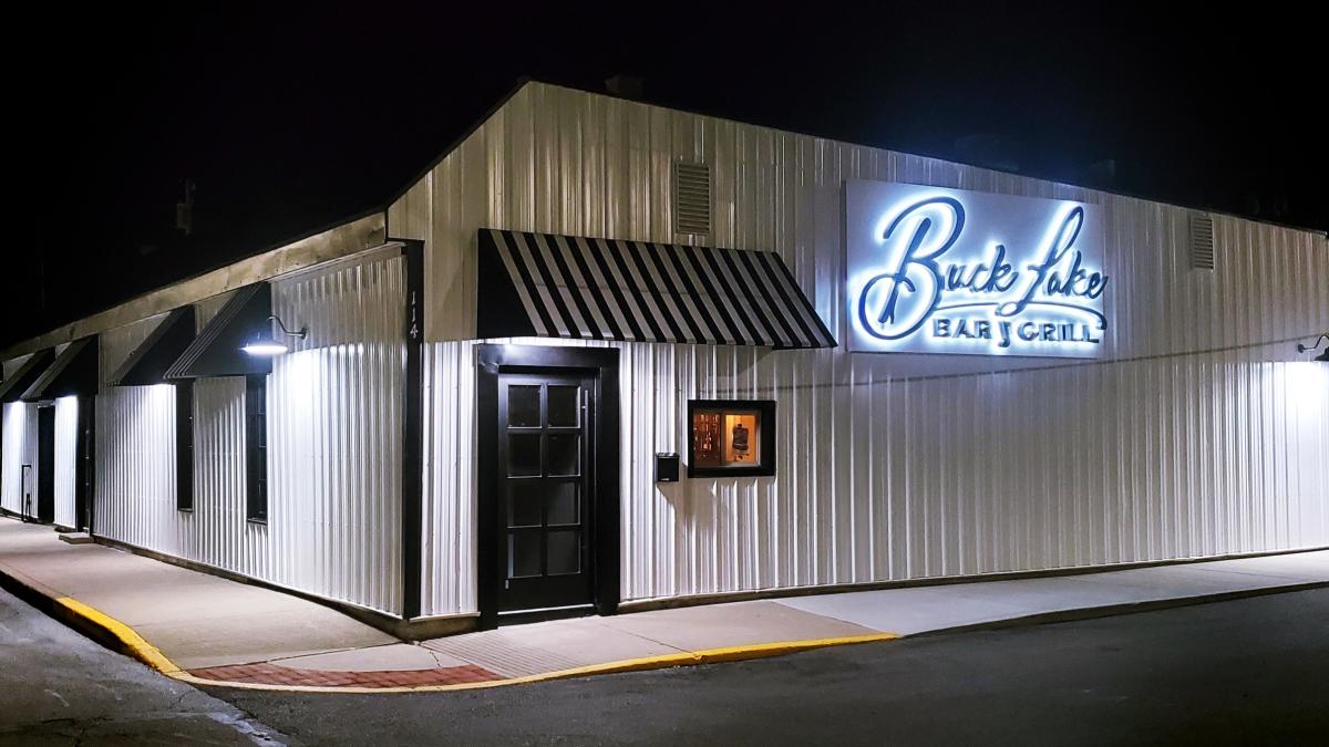 Buck lake Bar and Grill in Angola Steuben County