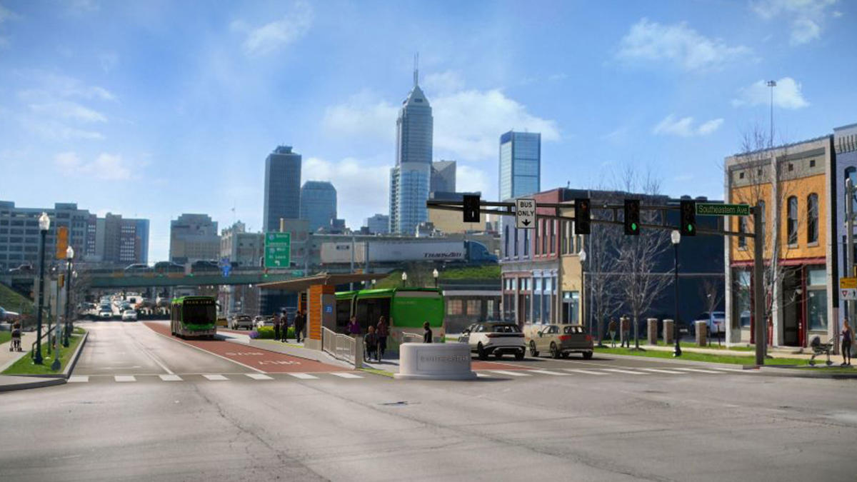 Blue Line Bus Rapid Transit System