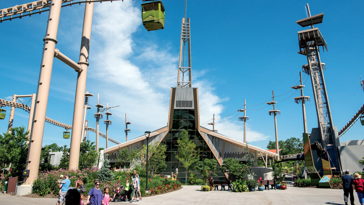 The International Orangutan Center is one of the many must-see attractions at the Indianapolis Zoo