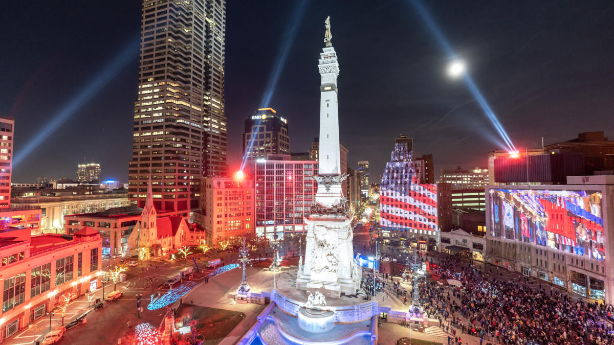 Shining A Light on Monument Circle