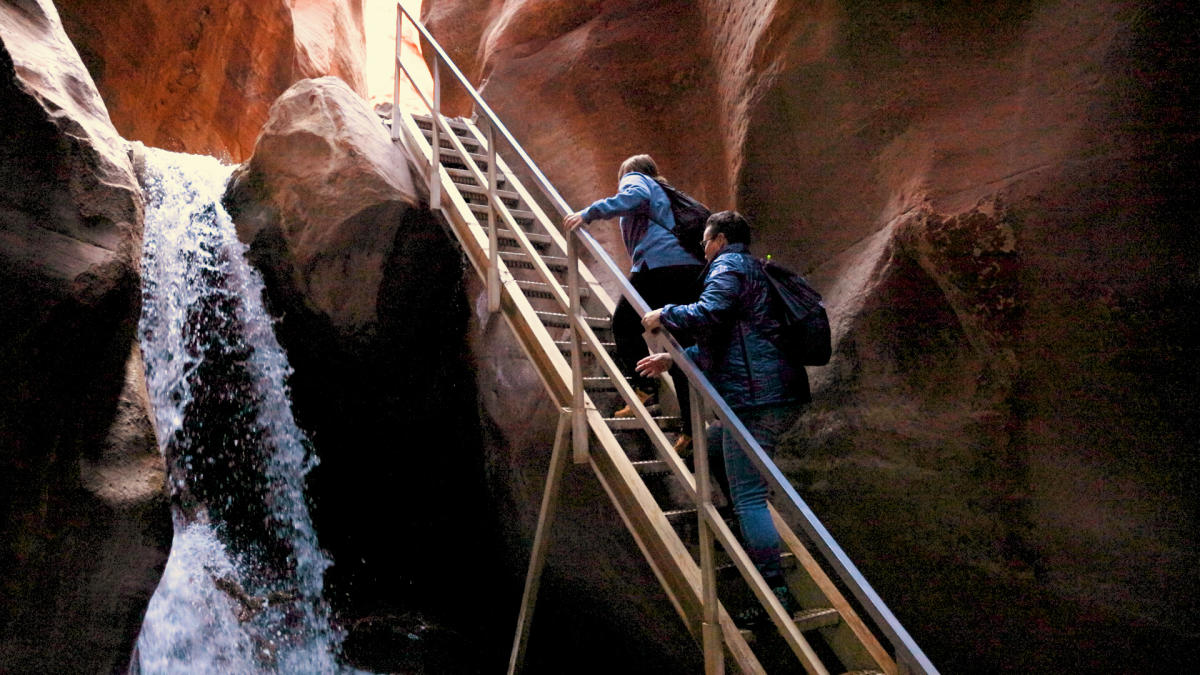 Kanarra Falls Ladder