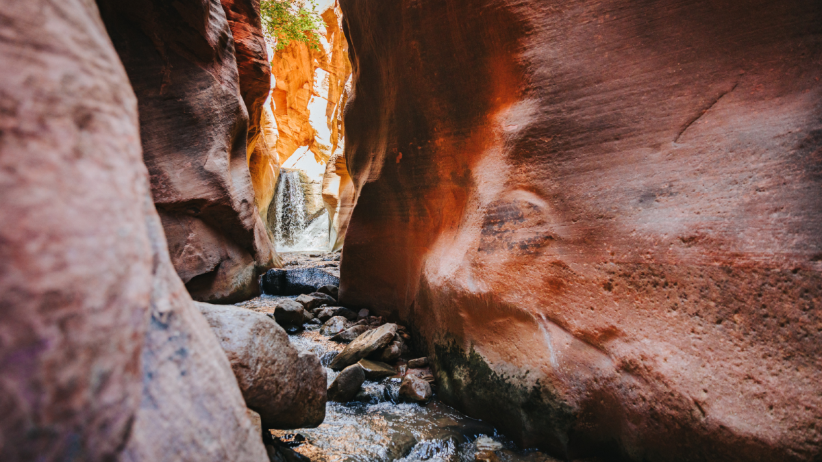 Kanarra Falls Waterfall