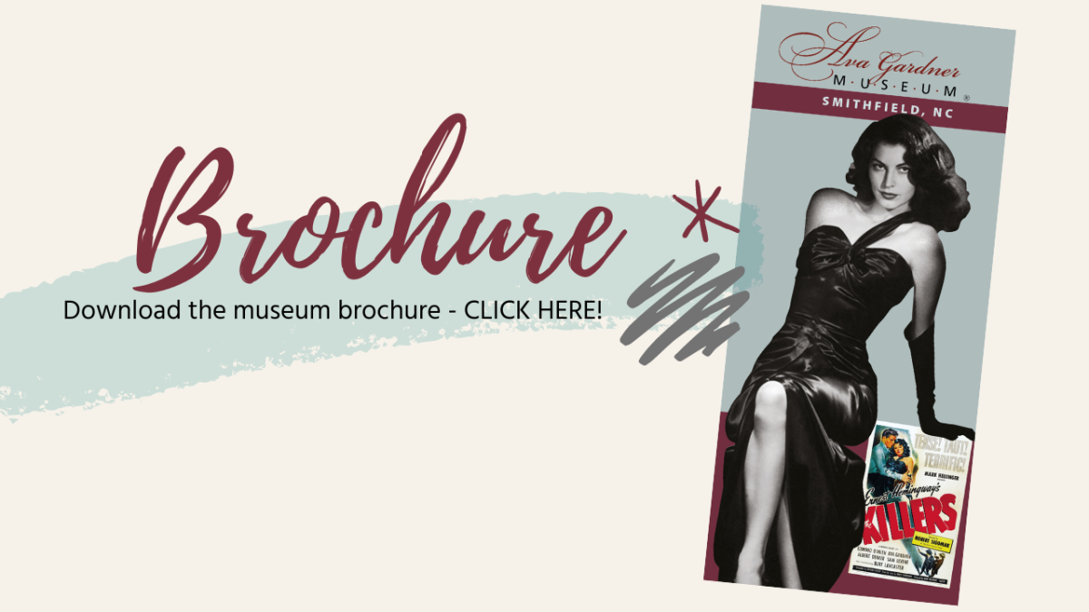 Download Ava Gardner Museum Brochure graphic.
