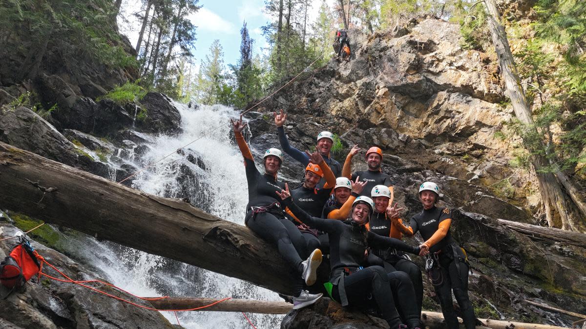 Western Canyoning Adventures Group Shot