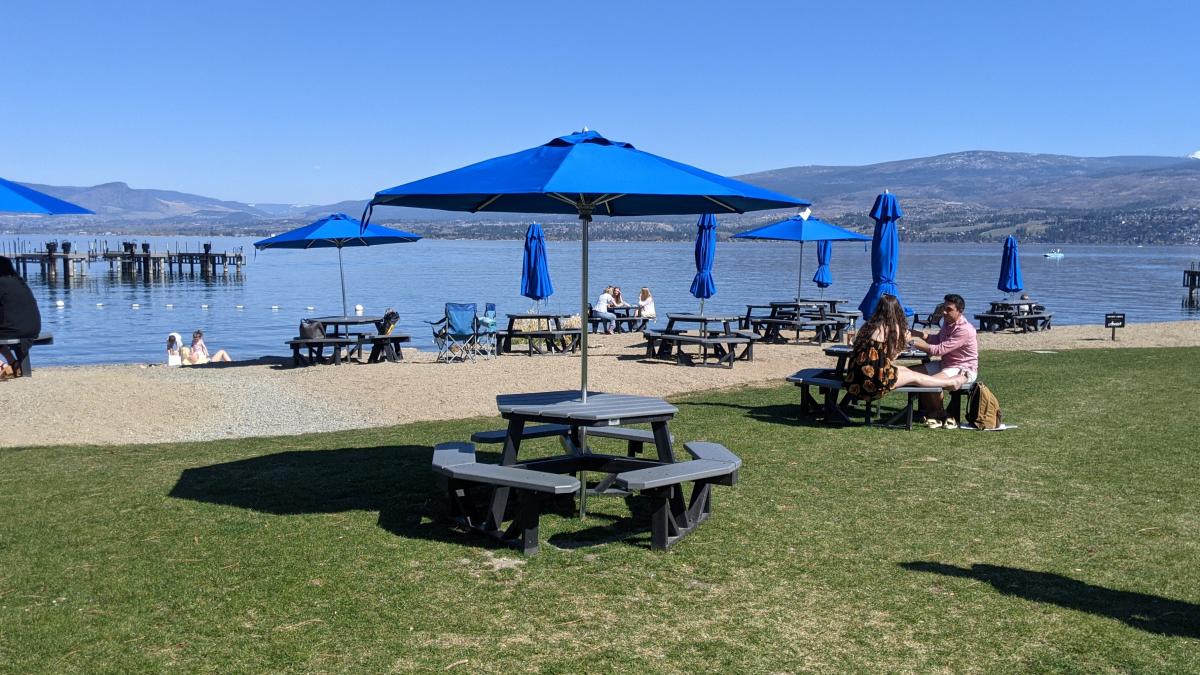 Frind Winery - Lakeside Picnic Area