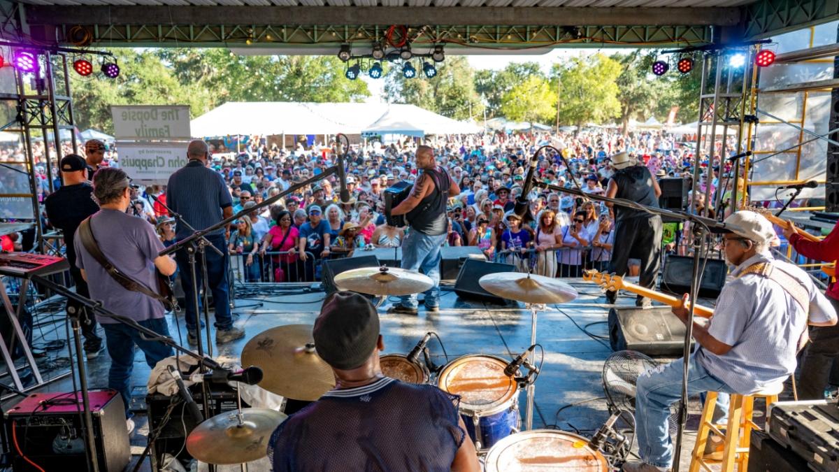 Dwayne Dopsie and Brothers at Festivals Acadiens et Créoles