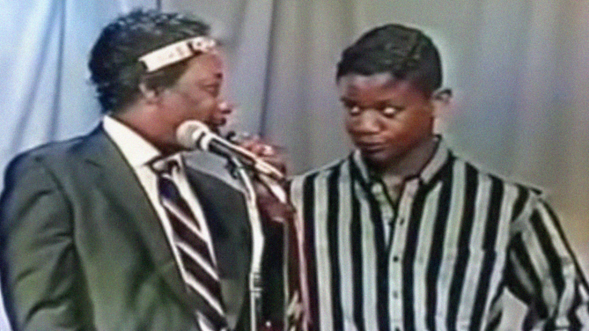 Dwayne Dopsie and Father, Rockin' Dopsie Sr.